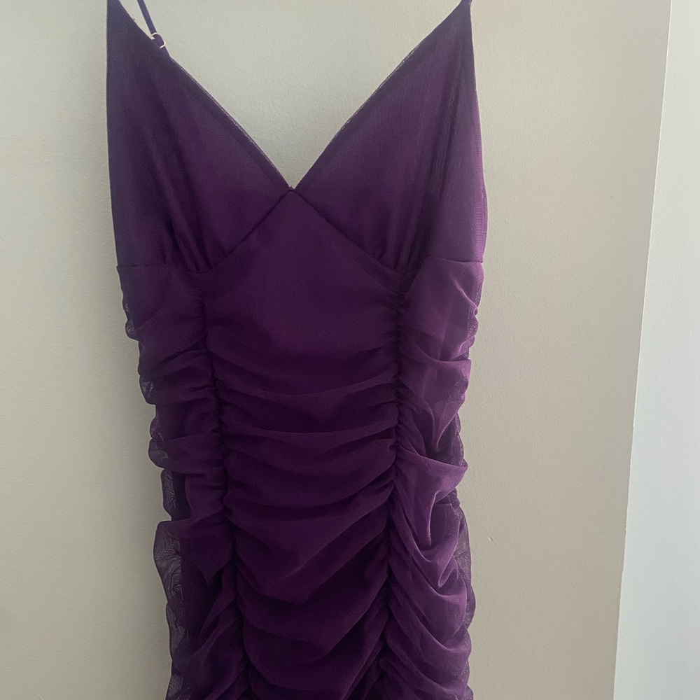 Purple Lucy in the Sky mini dress (s)